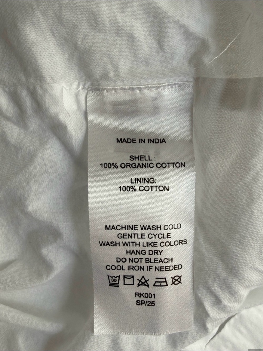 Quince White Full A-Line Midi Skirt with Pockets - Picture 5 of 5